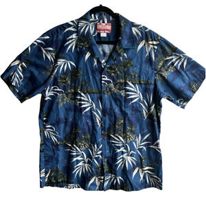 Vintage Hawaiian Shirt Men's RJC Made In Hawaii USA 100% Cotton Button Up XL